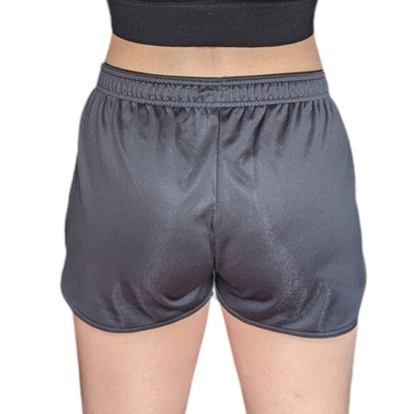 H&M Black Low Rise Sports Shorts with Drawstring Waistband Women Size Small - Picture 3 of 4